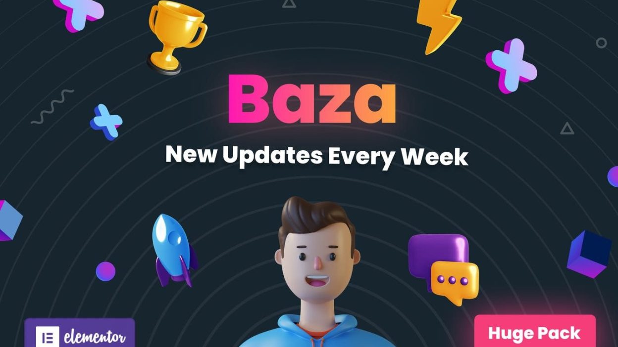 Baza v1.28 Creative MultiPurpose WordPress Theme