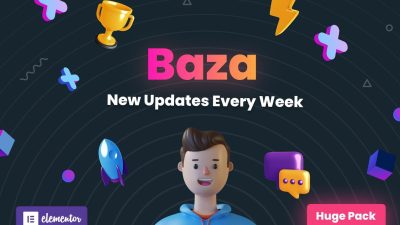 Baza v1.28 Creative MultiPurpose WordPress Theme