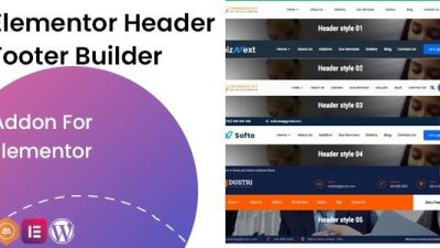 Elementor Header Footer Builder Addon v1.0.3