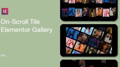 On-Scroll Tile Galleries for Elementor插件下载