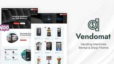 Vendomat v1.2.2 Vending Machines WooCommerce Theme