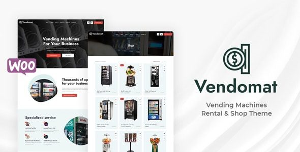 Vendomat v1.2.2 Vending Machines WooCommerce Theme