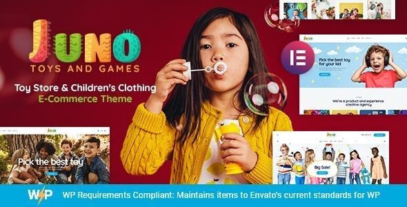 Juno v2.15.0 Kids Toys & Games Store WordPress Theme