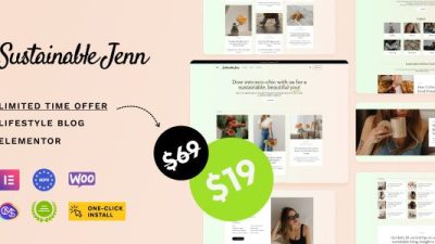Sustainable Jenn主题下载
