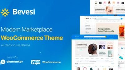 Bevesi (v1.0.3) Multi-Vendor and Marketplace WooCommerce Theme