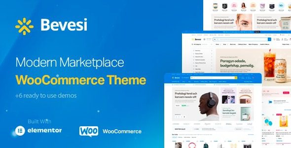 Bevesi (v1.0.3) Multi-Vendor and Marketplace WooCommerce Theme