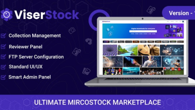 ViserStock v2.0 Ultimate Microstock Marketplace (Activated)