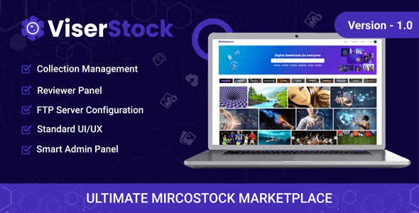 ViserStock v2.0 Ultimate Microstock Marketplace (Activated)