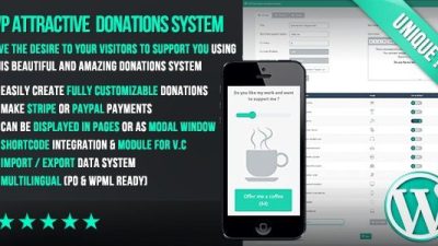 WP Attractive Donations System插件下载
