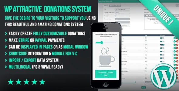 WP Attractive Donations System插件下载