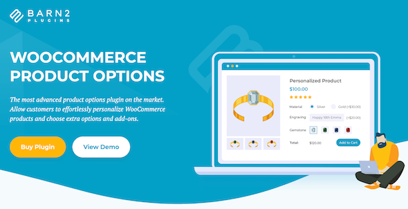 WooCommerce Product Options v1.6.8 Barn2 Media