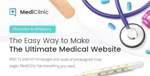 MediClinic v2.1 Medical WordPress Theme (Activated)