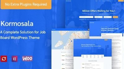 Kormosala (v1.0.50) Job Board WordPress Theme