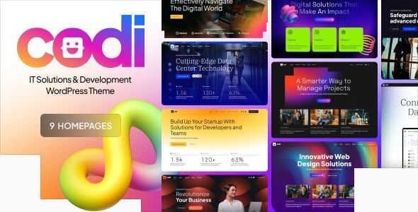 Codi (v.1.0.4) IT Services WordPress Theme