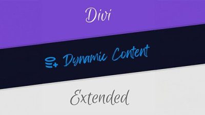 Divi Dynamic Content Extended插件下载