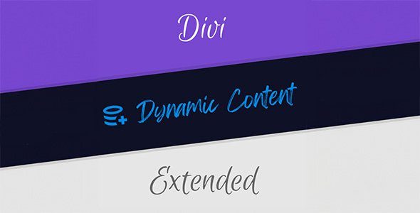 Divi Dynamic Content Extended插件下载