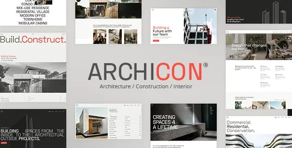 Fixed* Archicon (v1.4) Architecture and Construction Theme