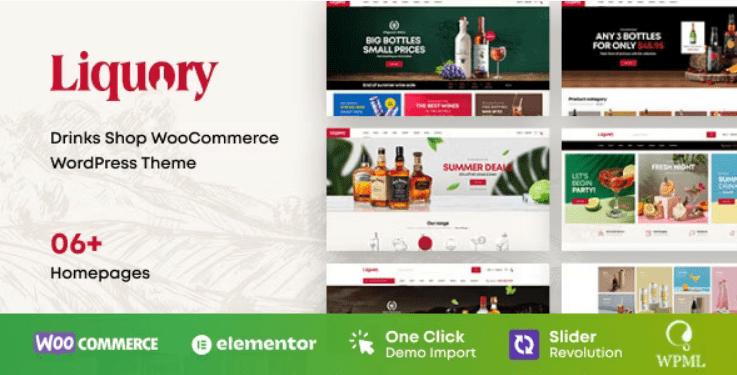 Liquory (v1.2.8) Drinks Shop WooCommerce Theme