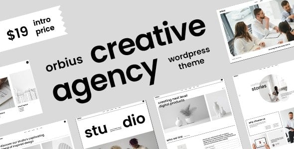Orbius (v1.0.8) Creative Agency and Portfolio Theme