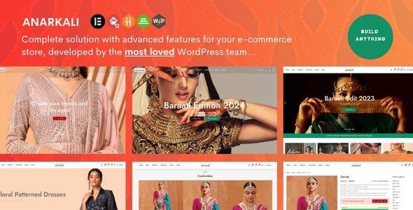 Anarkali (v1.0.3) Fashion Shop Ecommerce Elementor Theme