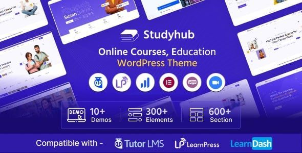 Studyhub (v1.0.1) Education WordPress Theme