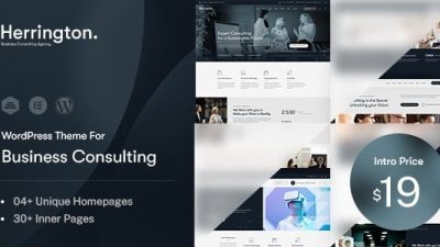 Herrington (v1.0.4) Business Consulting WordPress Theme