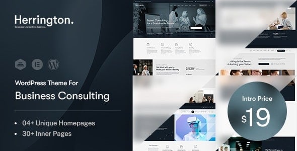 Herrington (v1.0.4) Business Consulting WordPress Theme