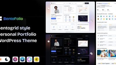 Bentofolio主题下载
