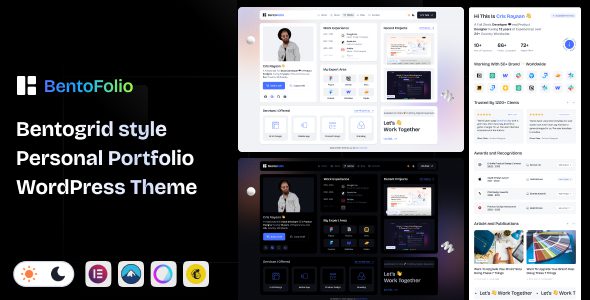 Bentofolio主题下载