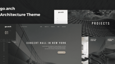 go.arch v1.2.9 Architecture and Interior WordPress Theme
