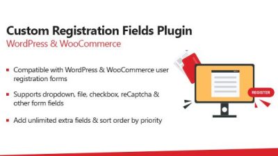 WooCommerce Custom Registration Fields Plugin插件下载