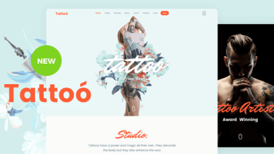 Tattoo (v18.2) WordPress Theme (Activated)