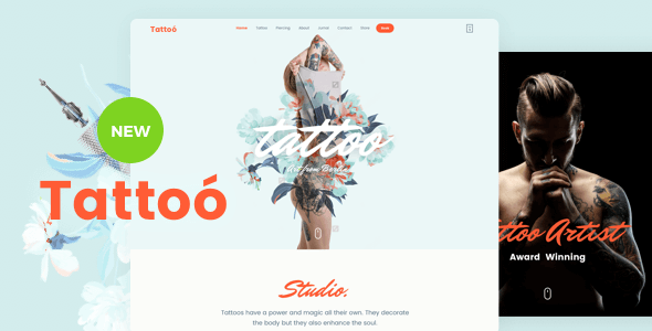 Tattoo (v18.2) WordPress Theme (Activated)