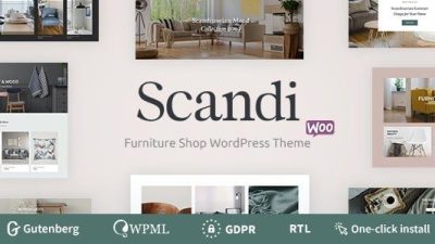 Scandi v1.1.0 Decor & Furniture Shop WooCommerce Theme