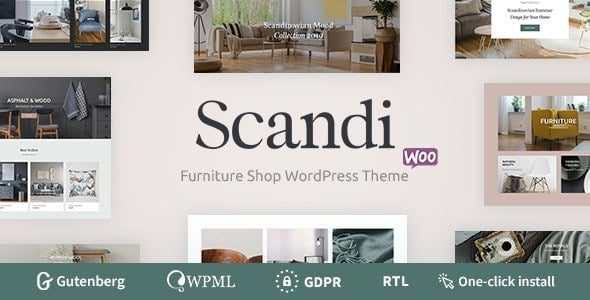 Scandi v1.1.0 Decor & Furniture Shop WooCommerce Theme