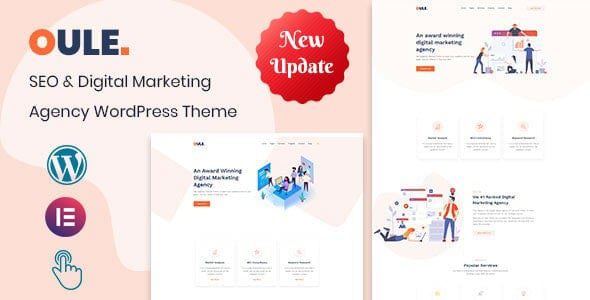 Oule (v2.0.3) Digital Marketing Agency WordPress Theme