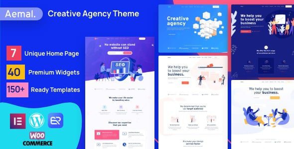 Aemal (v4.1.0) Multipurpose WordPress Theme