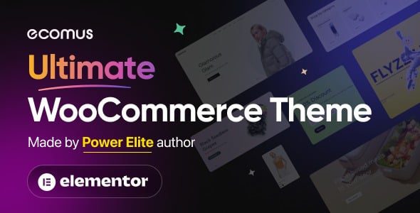 Ecomus (v1.1.0) Multipurpose WooCommerce Theme