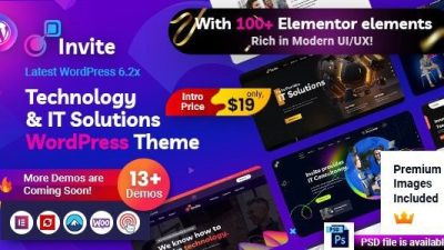 Invite (v1.0.9) IT Solutions & Technology WordPress Theme