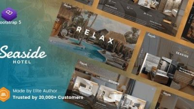 Seaside (v1.0.0) Hotel Booking WordPress Theme