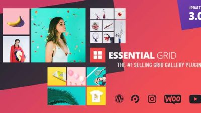 Essential Grid 高级网页网格布局构建插件下载