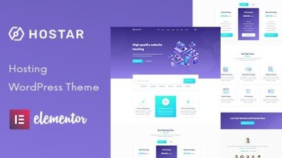Hostar (v1.0.5) Web Hosting WordPress Theme