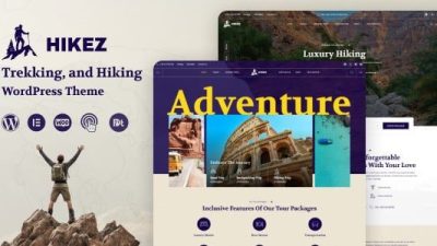 Hikez v1.0.0 Adventure Travel WordPress