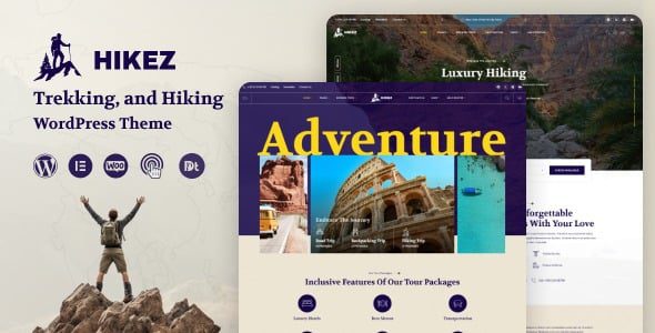 Hikez v1.0.0 Adventure Travel WordPress