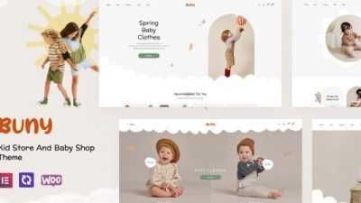 Buny v1.0.5 Kids Store and Baby Shop WordPress Theme