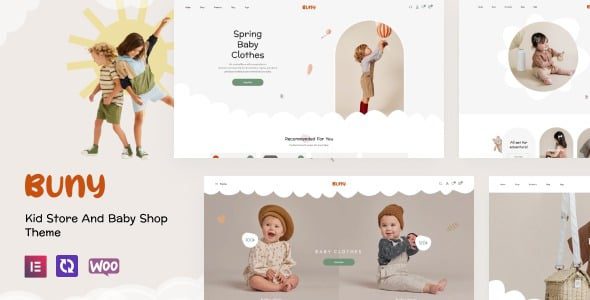 Buny v1.0.5 Kids Store and Baby Shop WordPress Theme