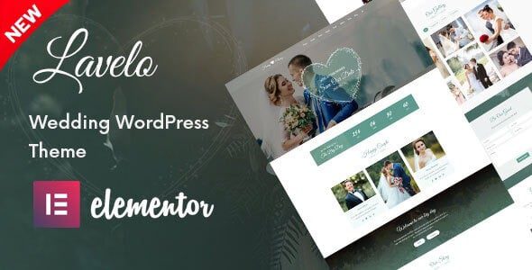 Lavelo (v2.0.8) Wedding WordPress Theme