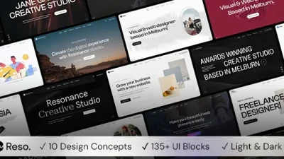 Resonance Modern Multipurpose One/Multi Page WordPress Theme (v1.4.4)
