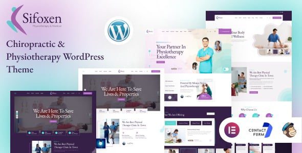 Sifoxen v1.0.0 Chiropractic & Physiotherapy WordPress Theme