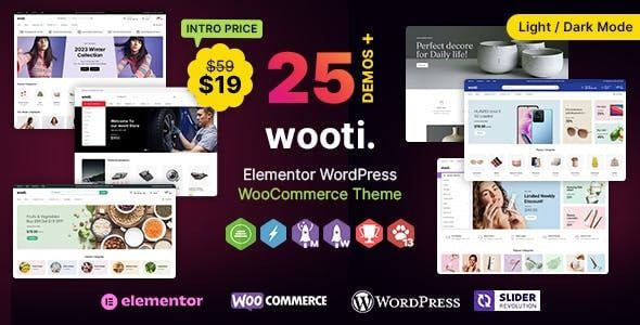 Wooti WP (v1.1.4) Ultimate Multipurpose WordPress WooCommerce Theme
